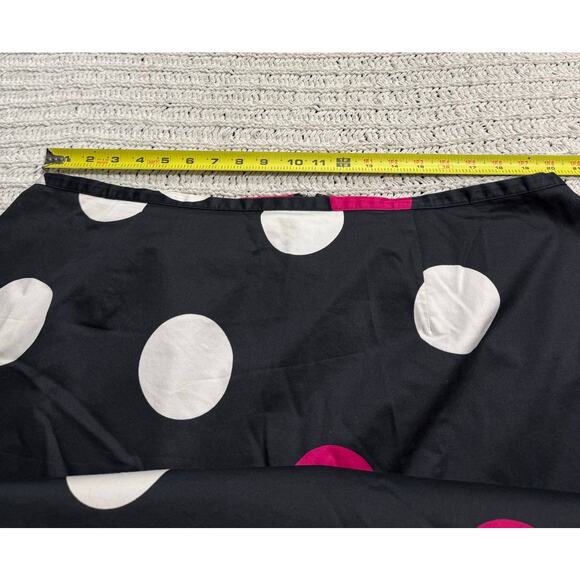 Talbots Woman Pencil Skirt Polka Dot Women's Plus Size 20W Blue Pink White Lined - Picture 4 of 8